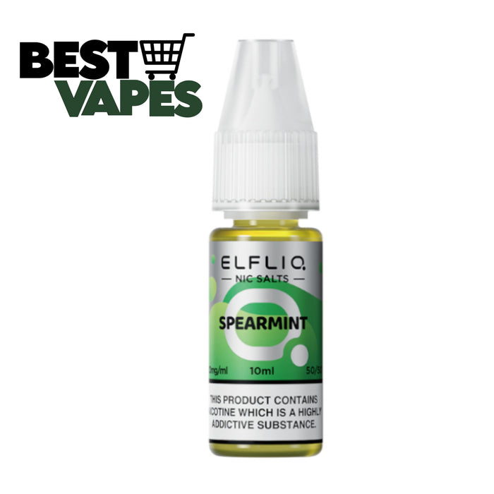 Spearmint Elf Bar Elfliq 10ml Nic Salt
