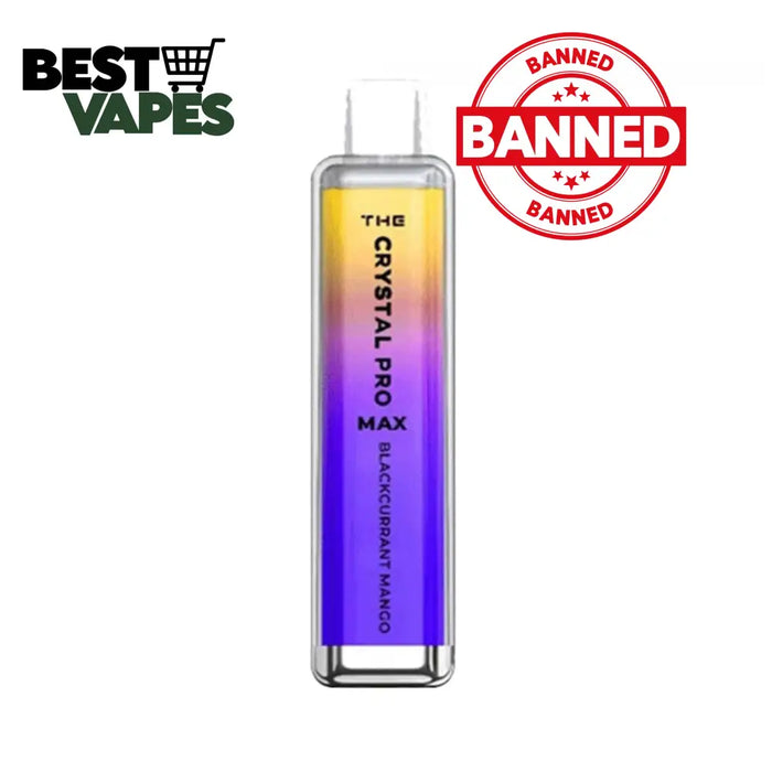 Blackcurrant Mango The Crystal Pro Max 4000 Puffs