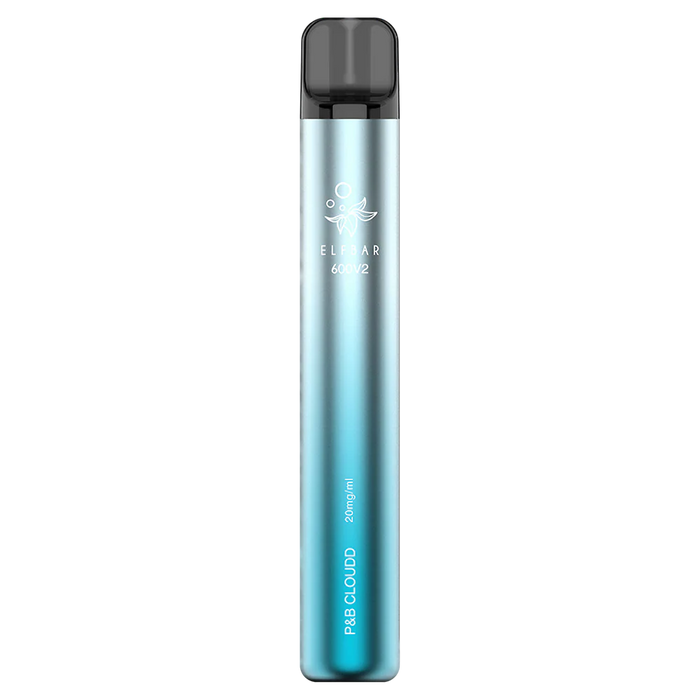 P&B CLOUDD Elf Bar 600 Puffs 20mg Reusable Vape Pod Kit