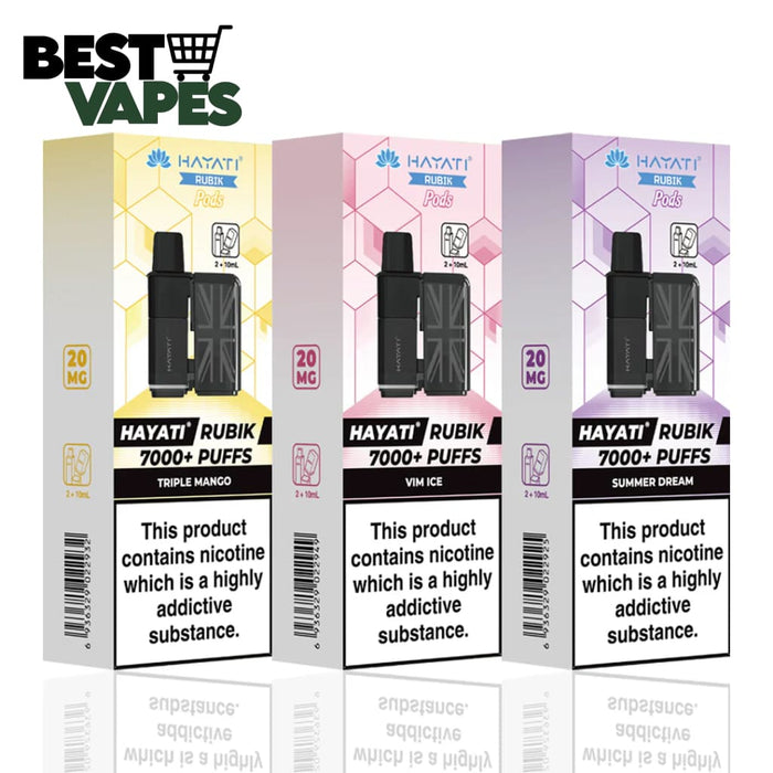 Hayati Rubik 7000 Prefilled Replacement Pods