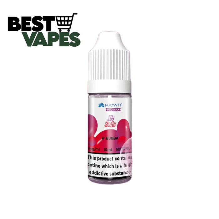 Hubba Bubba Hayati Pro Max 10ml Nic Salt E-Liquid Electronic Cigarettes