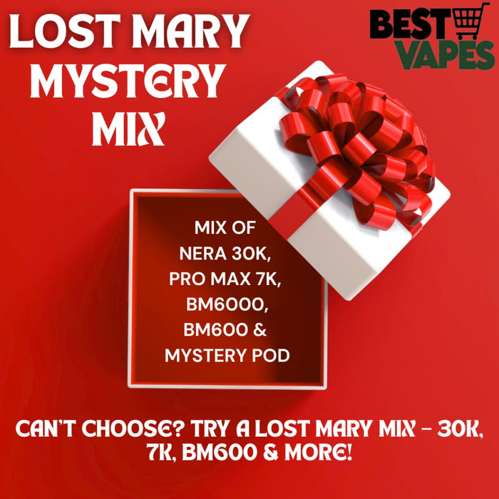 Lost Mary Mystery Mix – Vape Bundle Box of 5 or 10 | Must Try Electronic Cigarettes