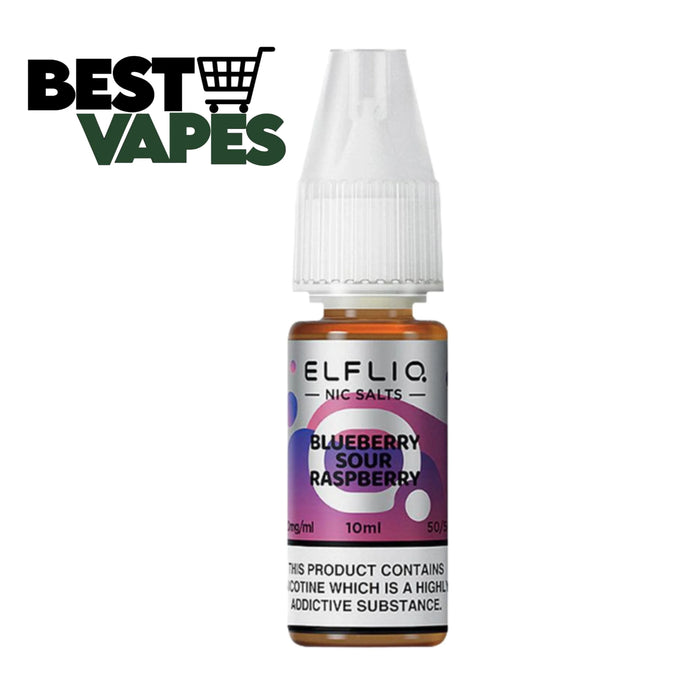 Blueberry Sour Raspberry Elfliq 10ml Nic Salt