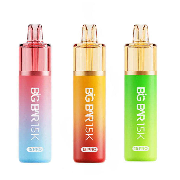 Box Of 10 Big Bar 15000 Pro Prefilled Pod Vape Kit – 15 000 Puffs