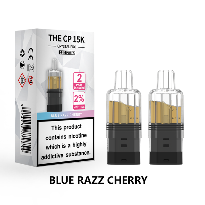 Box of 5 & 10 Crystal Pro CP 15 K Refill Pods