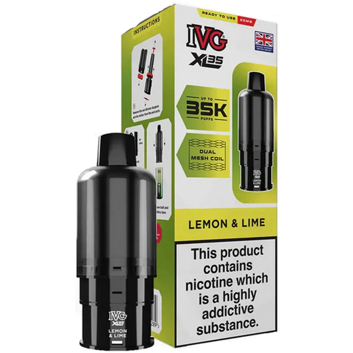 Box of 5 IVG XL 35K Refill Prefilled Replacement Pods
