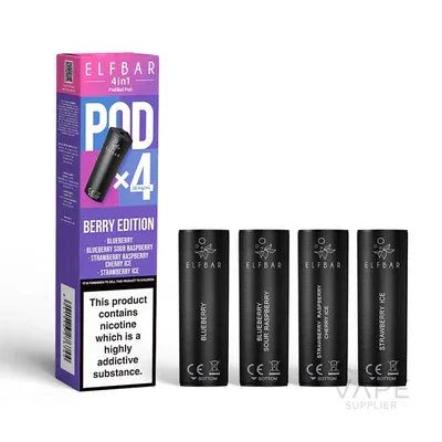 Elf Bar 4in1 Prefilled Pods (X4 Box) 
