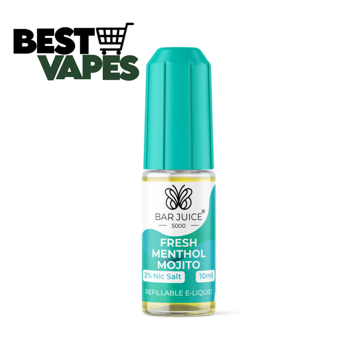 Fresh Menthol Mojito Bar Juice 5000 Nic Salt 10ml E-Liquid