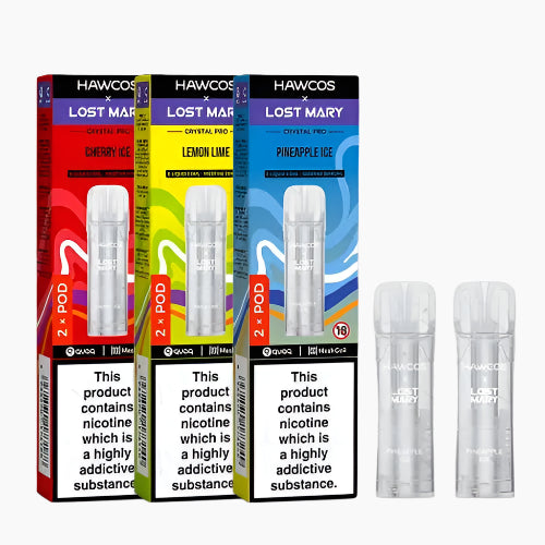 Hawcos X Lost Mary Crystal Pro 600 Replacement Pods