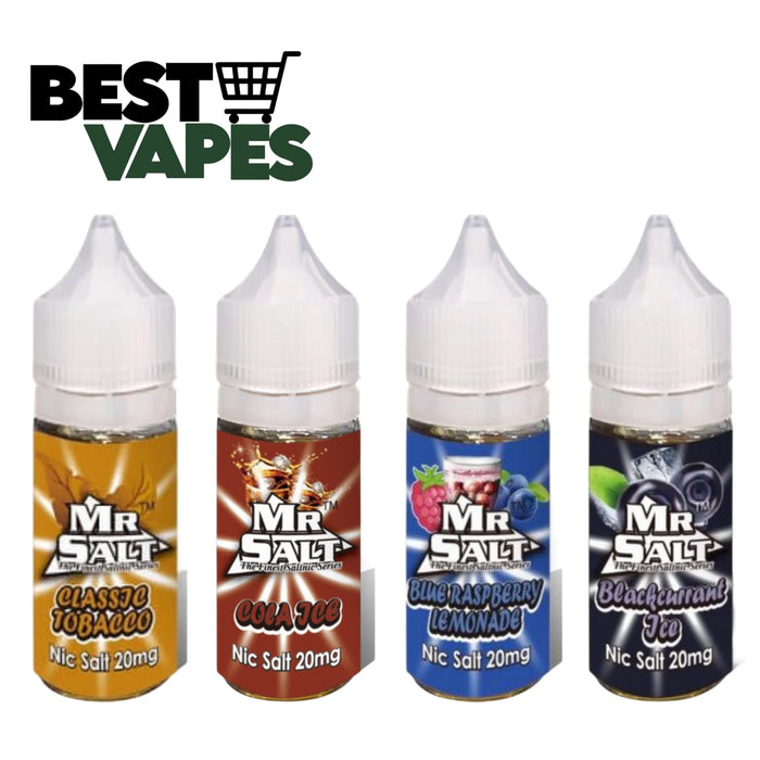 Pack Of 3 Mr Salt 10ml Nic Salt E-liquid