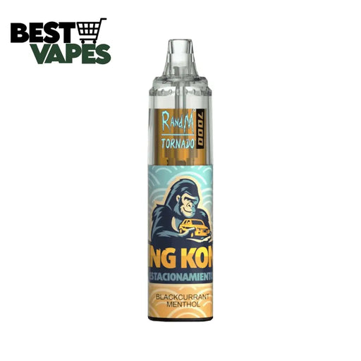 Blackcurrant Menthol RandM Tornado 7000 Puffs Disposable Vape