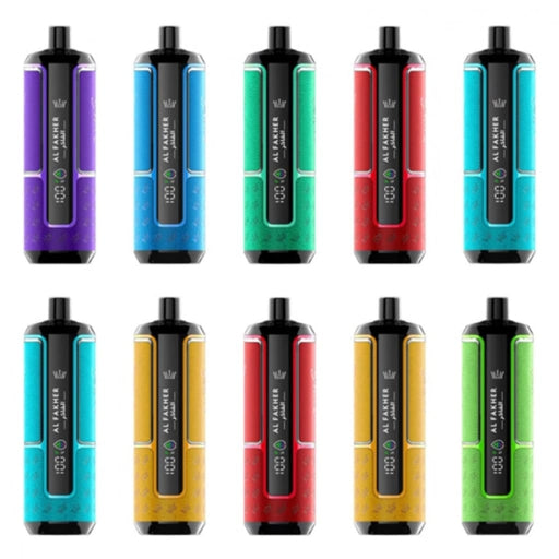Box Of 10 Al Fakher Hypermax 15000 Puffs Crown Disposable Bar
