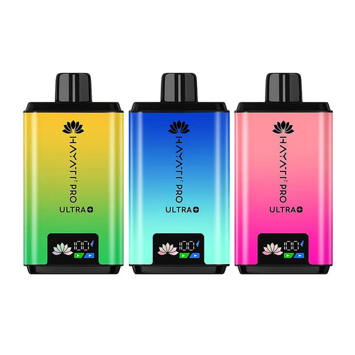 Box Of 10 Hayati Pro Ultra Plus 25000 Puffs Pod Vape Kit | Hayati Vapes Electronic Cigarettes