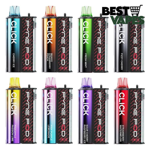 Box of 10 Pyne Pod Click 10000 Prefilled Pod Kit | Best Wholesale Price To Buy Blueberry Raspberry Lemonade / Box Of 5