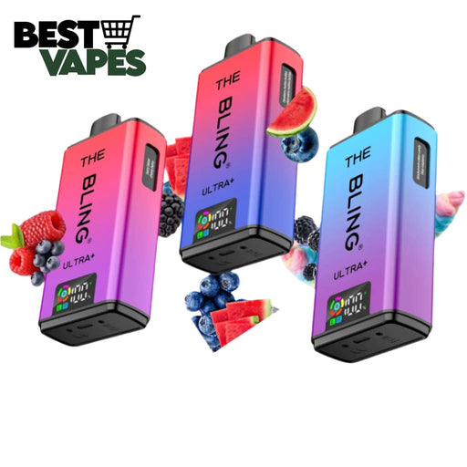 The Crystal Bling Ultra Plus 30K Puff Prefilled Pod Kit Electronic Cigarettes