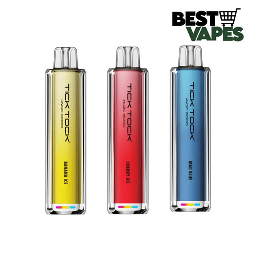Box Of 10 Tick Tock Magic 8000 Puffs Prefilled Pod Kit | Best Wholesale Price Electronic Cigarettes