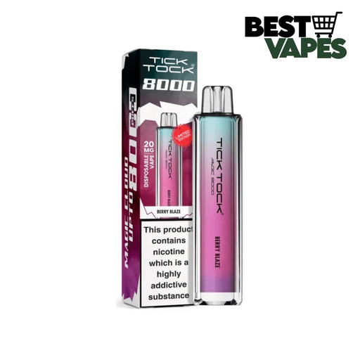 Box Of 10 Tick Tock Magic 8000 Puffs Prefilled Pod Kit | Best Wholesale Price Electronic Cigarettes