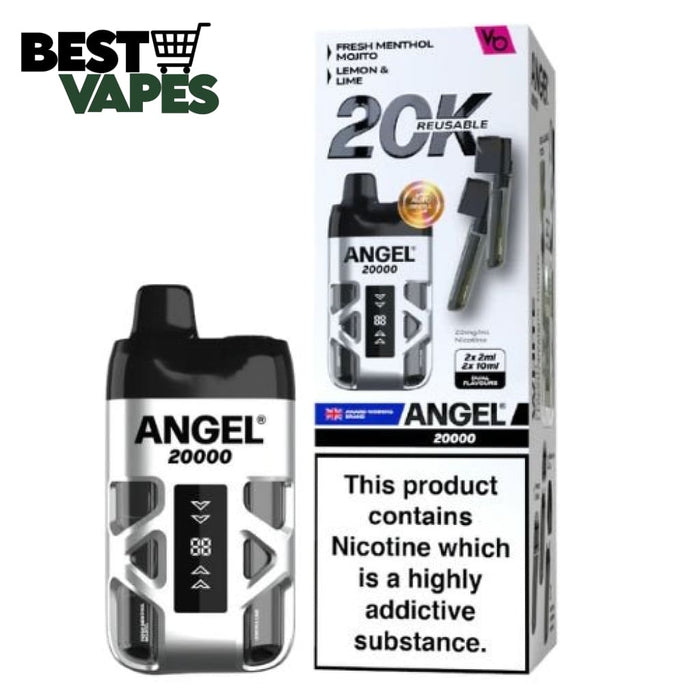 Box Of 5 Vapes Bar Angel 20000 Pod Kit | Best Price to buy DISPOSABLE PODS