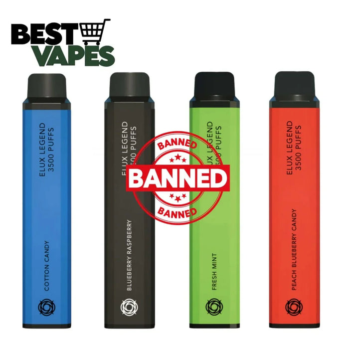 Elux Legend 3500 Puffs 0mg Box Of 10