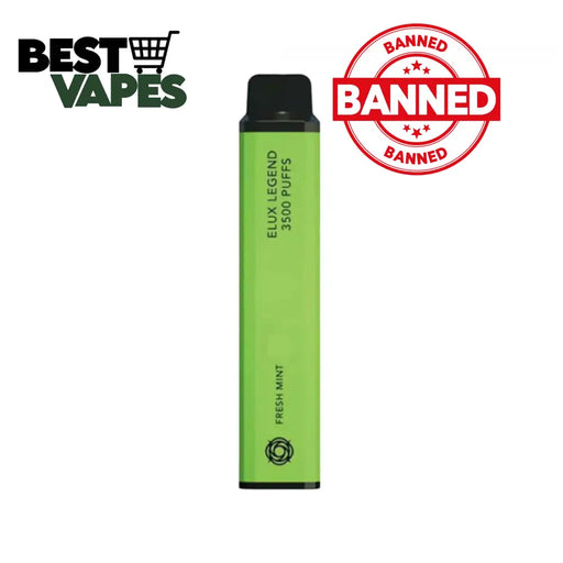 Fresh Mint Elux Legend 3500 Puffs