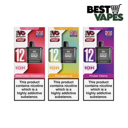 IVG Smart Max 10K Puffs Prefilled Replacement Pods